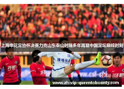 上海申花足协杯决赛力克山东泰山时隔多年再登中国足坛巅峰时刻